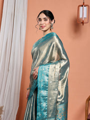 Woven Design Tissue Saree