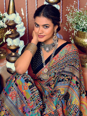 Printed Art Silk Saree