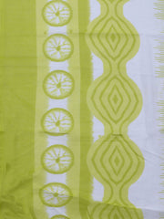 Printed Cotton Blend Unstitched Suit With Dupatta