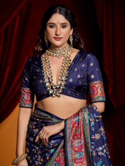 Digital Printed Art Crepe Saree