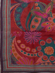 Neck Embroidered Muslin Unstitched Suit With Dupatta