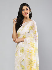 Digital Printed Georgette Saree