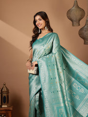 Woven Design Art Silk Saree