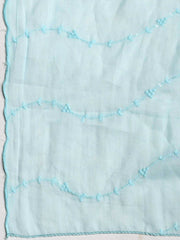 Embroidered Cotton Blend Unstitched Suit With Dupatta