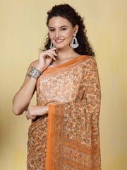 Digital Printed Georgette Saree