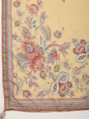 Printed Muslin Unstitched Suit Piece With Dupatta