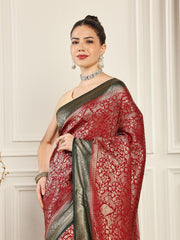 Woven Design Art Silk Saree