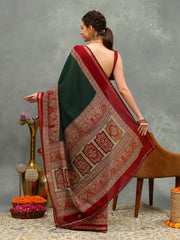 Embroidered Art Silk Saree