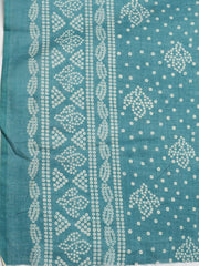 Printed Cotton Blend Unstitched Suit With Dupatta