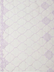 Embroidered Chanderi Unstitched Suit With Pant & Dupatta