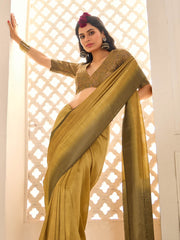 Zari Border Art Silk Saree
