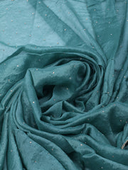 Neck Embroidered Chinon Unstitched Suit With Dupatta