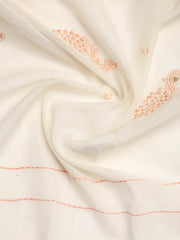 Embroidered Cotton Blend Unstitched Suit With Dupatta