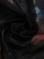 Printed Linen Unstitched Kurta With Pant & Dupatta