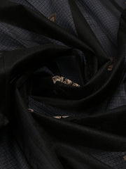 Neck Embroidered Cotton Blend Unstitched Suit With Dupatta