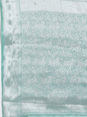 Zari Jaal Georgette Woven Saree