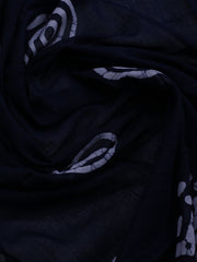 Printed Cotton Blend Unstitched Suit With Dupatta