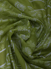 Printed Cotton Blend Unstitched Suit With Dupatta