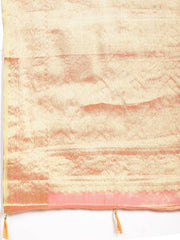 Zari Jaal Cotton Woven Saree