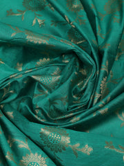 Woven Design Chanderi Unstitched Suit With Pant & Dupatta