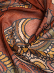 Printed Cotton Blend Unstitched Suit With Dupatta