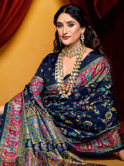 Digital Printed Art Crepe Saree