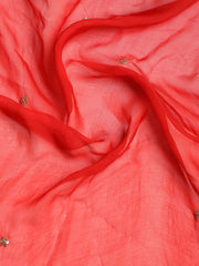 Embroidered Cotton Blend Unstitched Suit With Dupatta