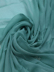 Embroidered Crepe Unstitched Suit With Dupatta