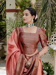 Kanjivaram Art Silk Woven Saree