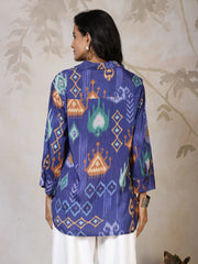 Printed Cotton Short Kurti