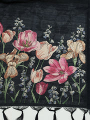 Printed Tussar Saree