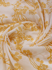 Printed Cotton Blend Unstitched Suit With Dupatta