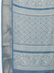 Printed Booti Dola Cotton Woven Saree