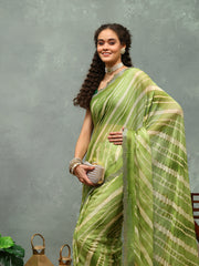 Digital Printed Chiffon Saree