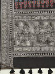 Abstract Print Art Silk Handloom Saree