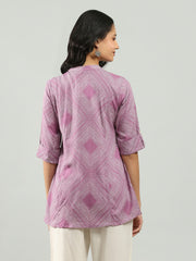 Printed Cotton Blend Shirt