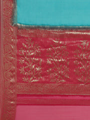 Zari Border Woven Art Silk Saree