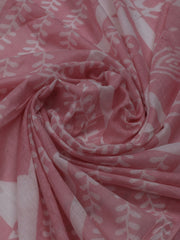 Neck Embroidered Cotton Blend Unstitched Suit With Dupatta