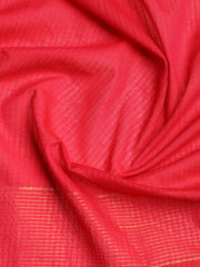 Neck Embroidered Cotton Blend Unstitched Suit With Dupatta