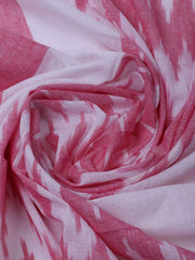 Printed Cotton Blend Unstitched Suit With Dupatta