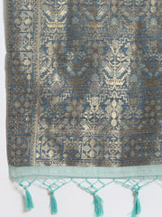 Zari Jaal Art Silk Woven Saree