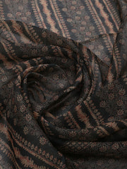 Printed Chanderi Unstitched Suit With Dupatta