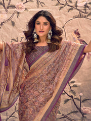 Printed Art Silk Saree