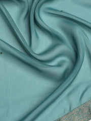 Zari Jaal Art Silk Unstitched Suit With Dupatta