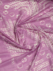 Printed Cotton Blend Unstitched Suit With Dupatta