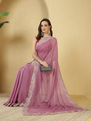 Sequence Work Georgette Saree