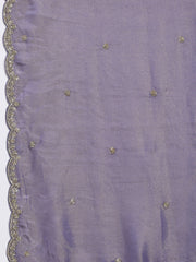 Stone Embroidery Tissue Saree