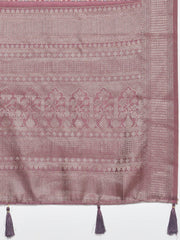 Digital Printed Satin Woven Saree