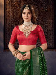 Printed Art Silk Saree