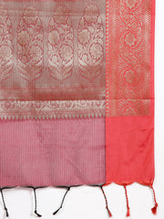 Zari Jaal Cotton Woven Saree